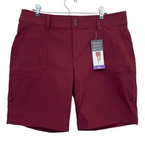 NWT Eddie Bauer Rolled Hem Bermuda Short